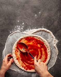 pizza de fruits de mer