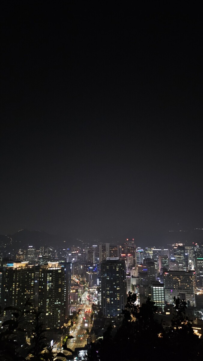 Séoul nuit esthétique