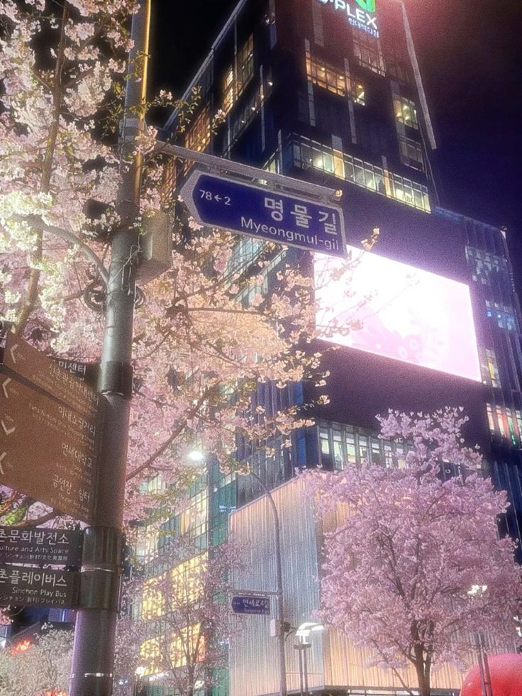 Séoul nuit esthétique