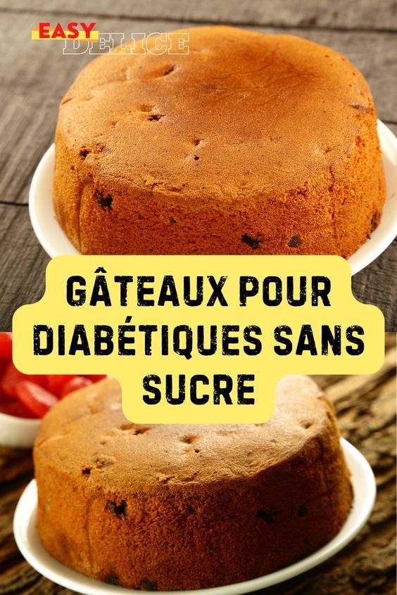 gâteau diabétique