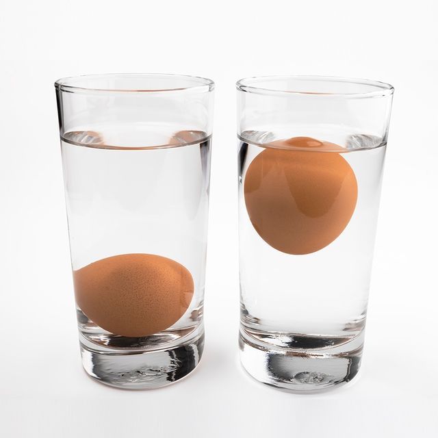 oeuf qui flotte
