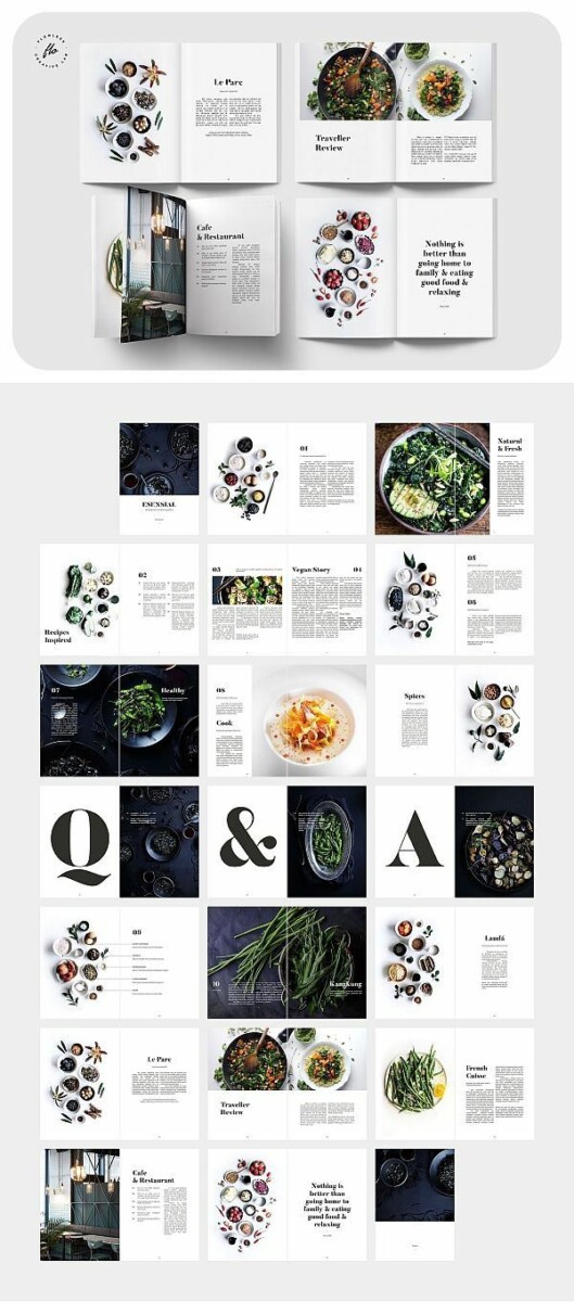 Magazine culinaire inspiration