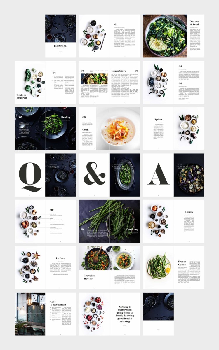 Magazine culinaire inspiration
