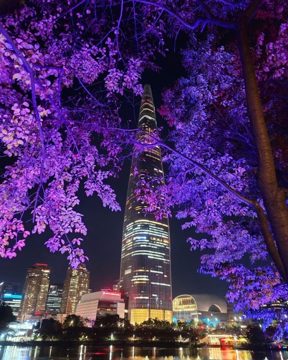 Séoul nuit esthétique